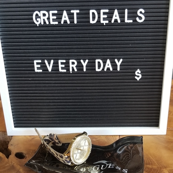 Fashion Animal Print Watch by Guess - Picture 6 of 8